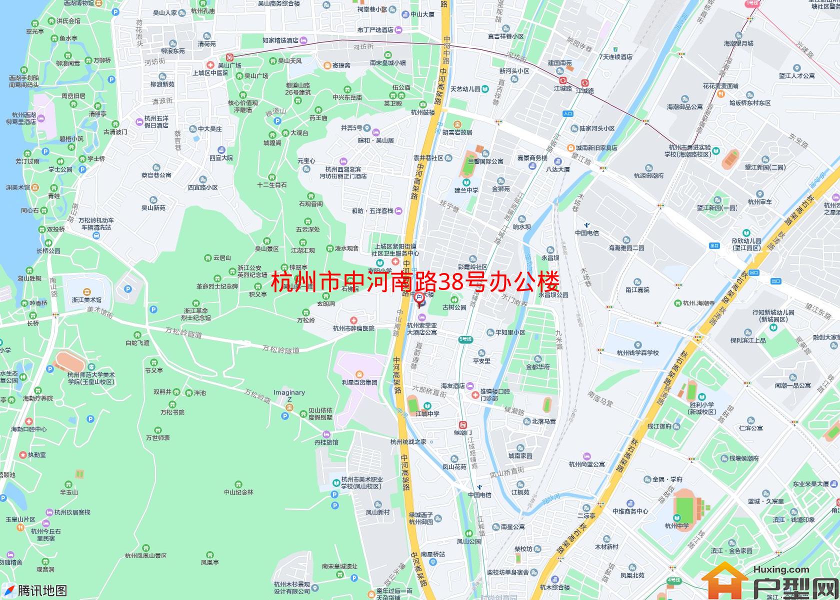 中河南路38号办公楼小区 - 户型网