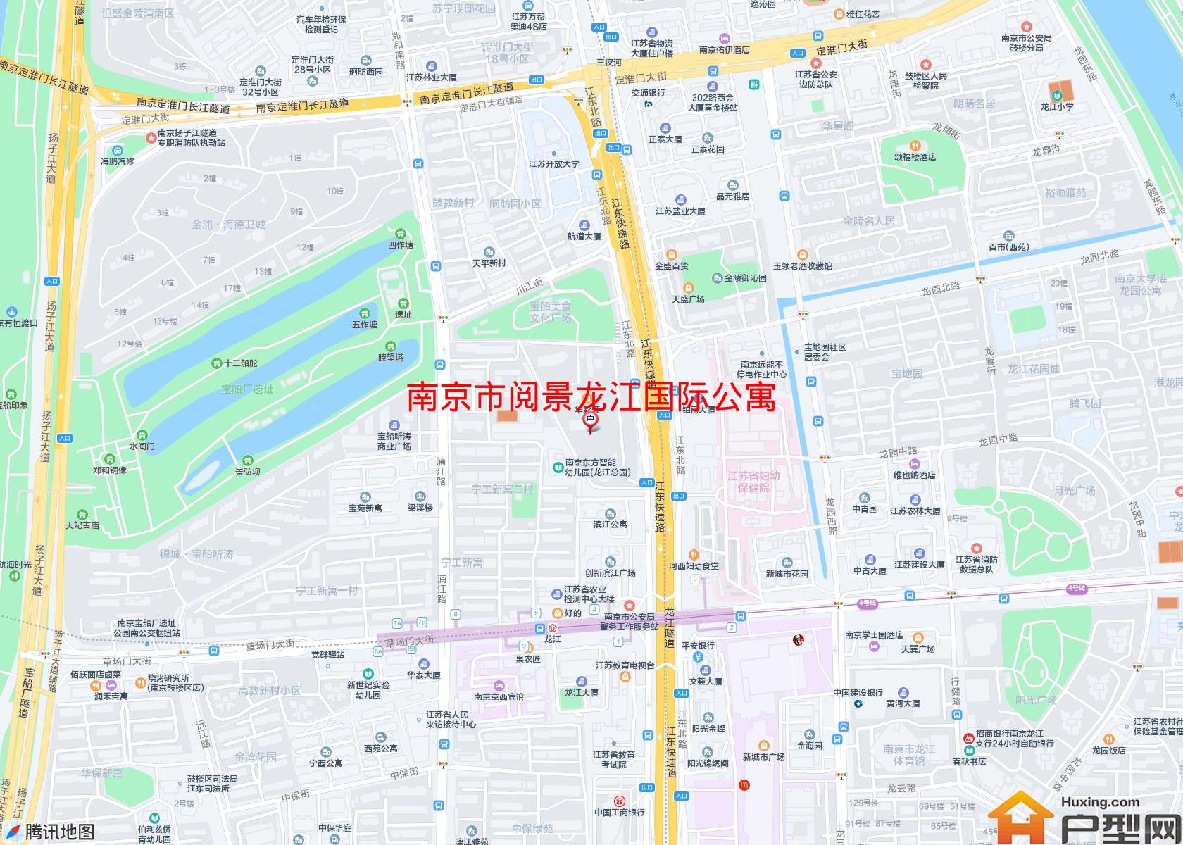 阅景龙江国际公寓小区 - 户型网