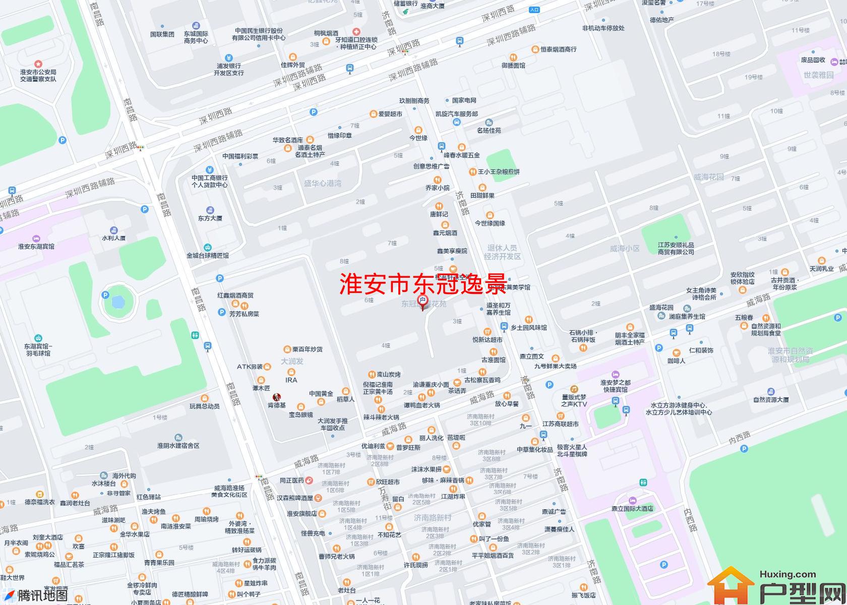 东冠逸景小区 - 户型网