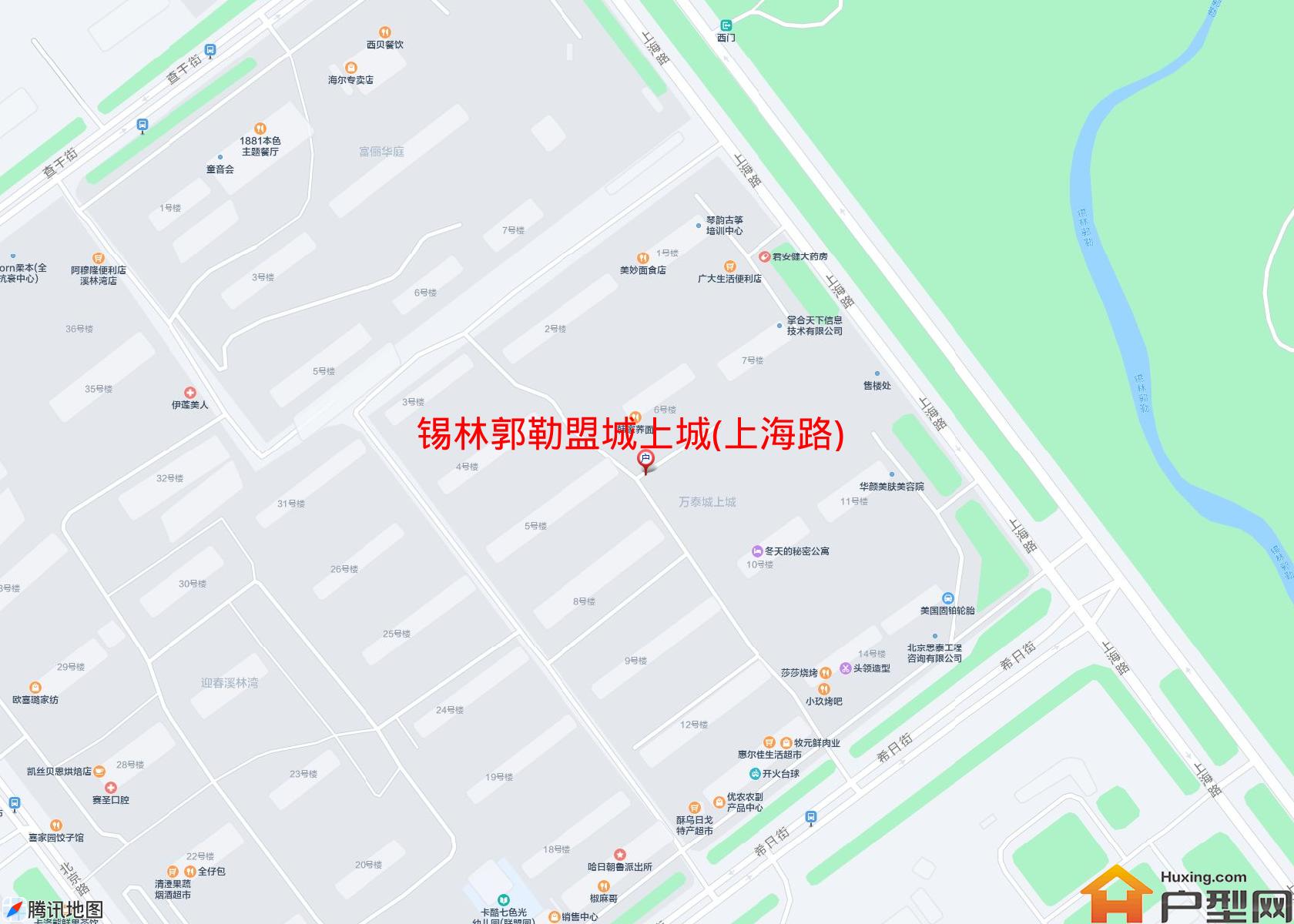 城上城(上海路)小区 - 户型网