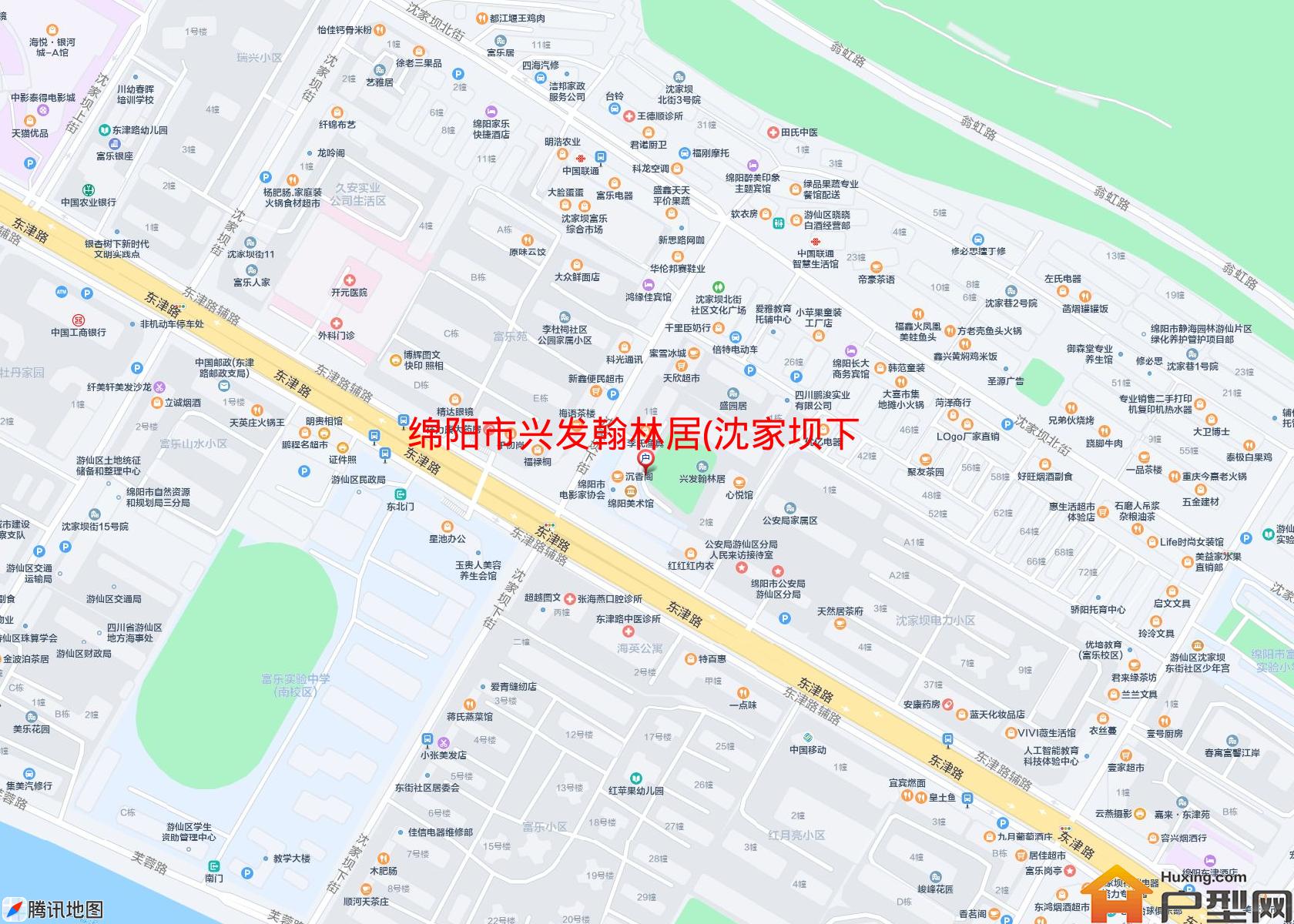 兴发翰林居(沈家坝下街11号)小区 - 户型网
