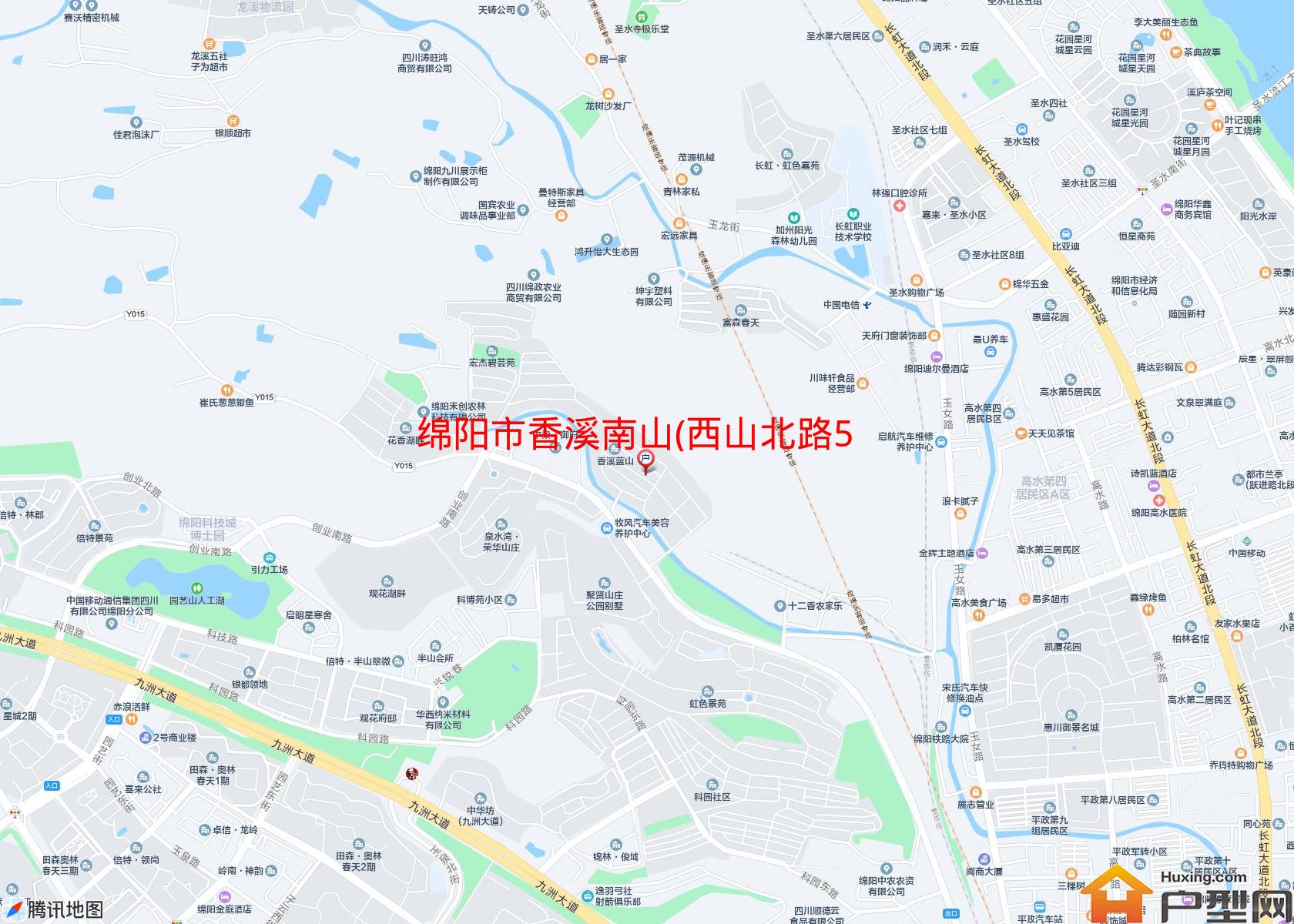 香溪南山(西山北路52号)小区 - 户型网