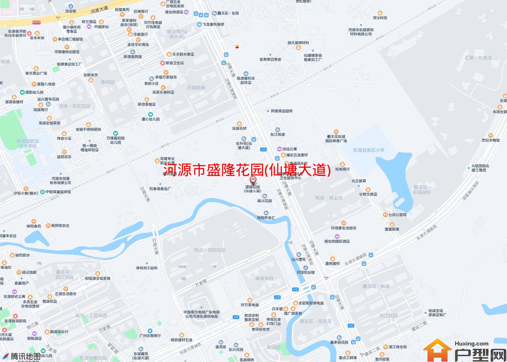 盛隆花园(仙塘大道)小区 - 户型网