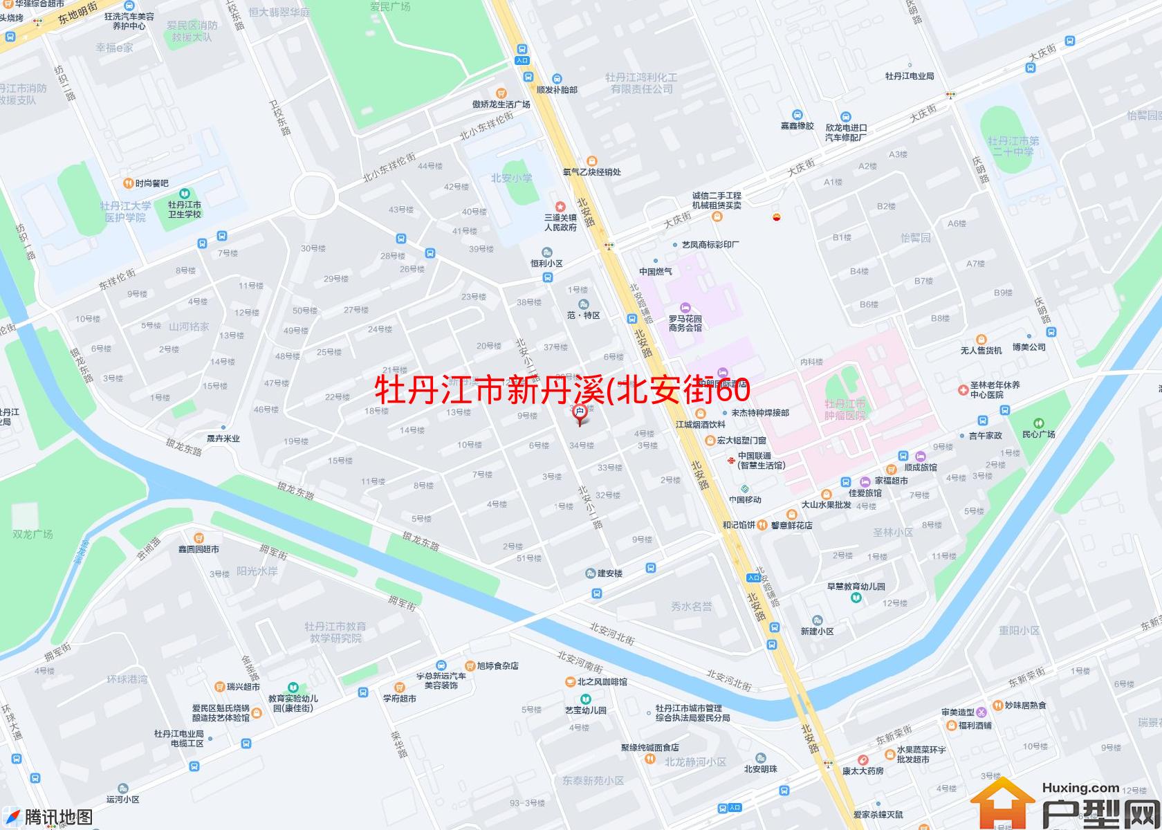 新丹溪(北安街60号)小区 - 户型网