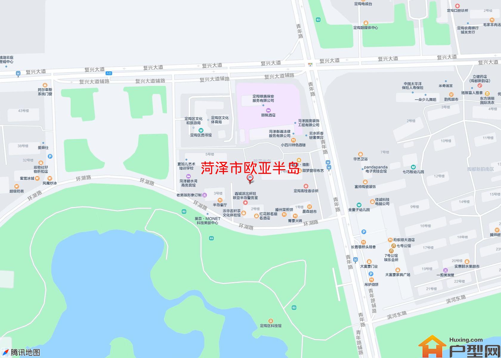 欧亚半岛小区 - 户型网
