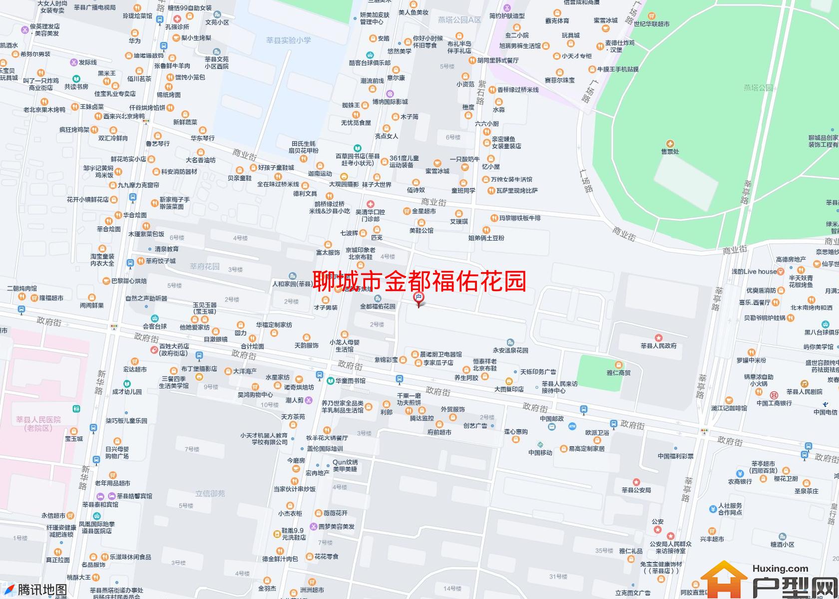 金都福佑花园小区 - 户型网