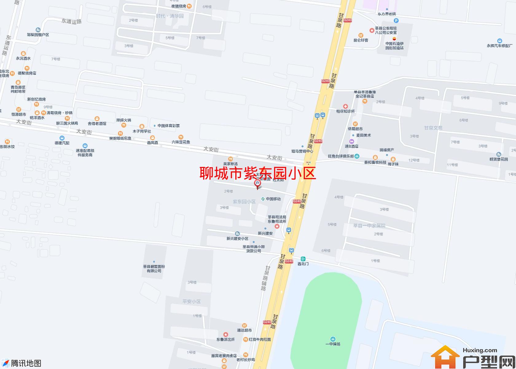 紫东园小区小区 - 户型网
