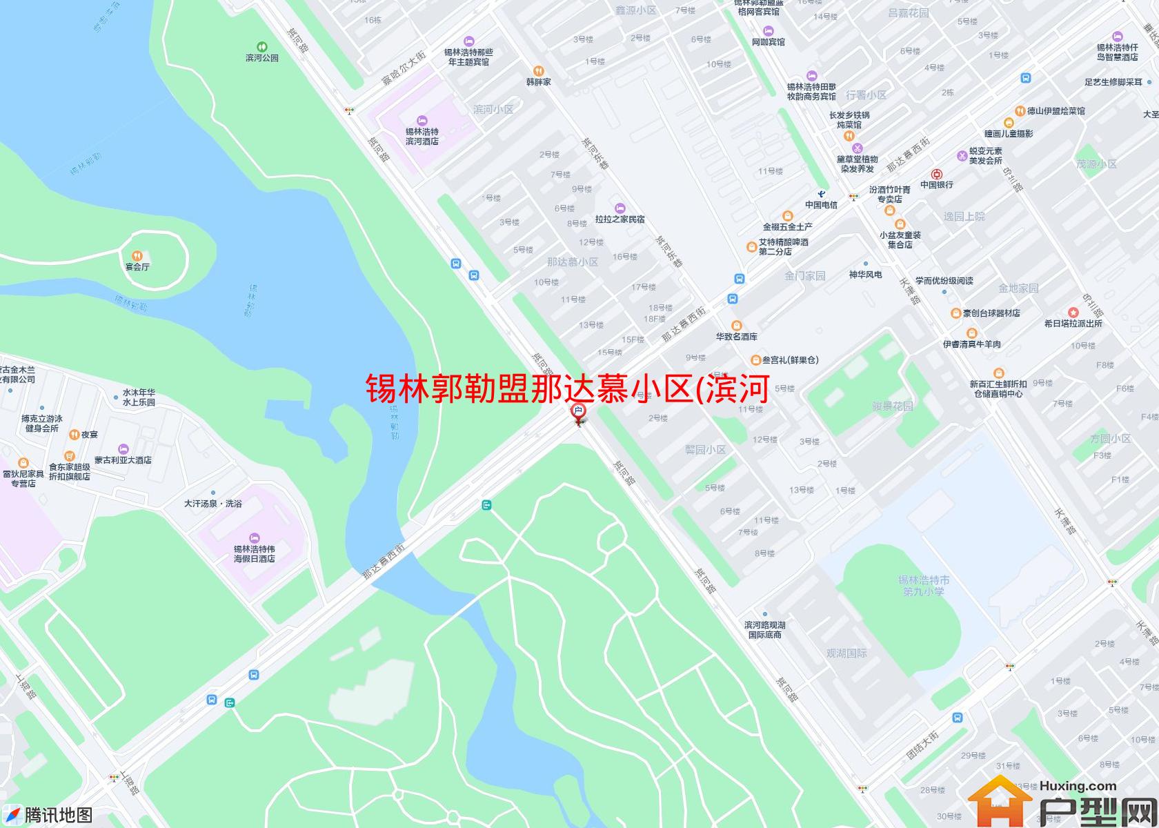 那达慕小区(滨河路)小区 - 户型网