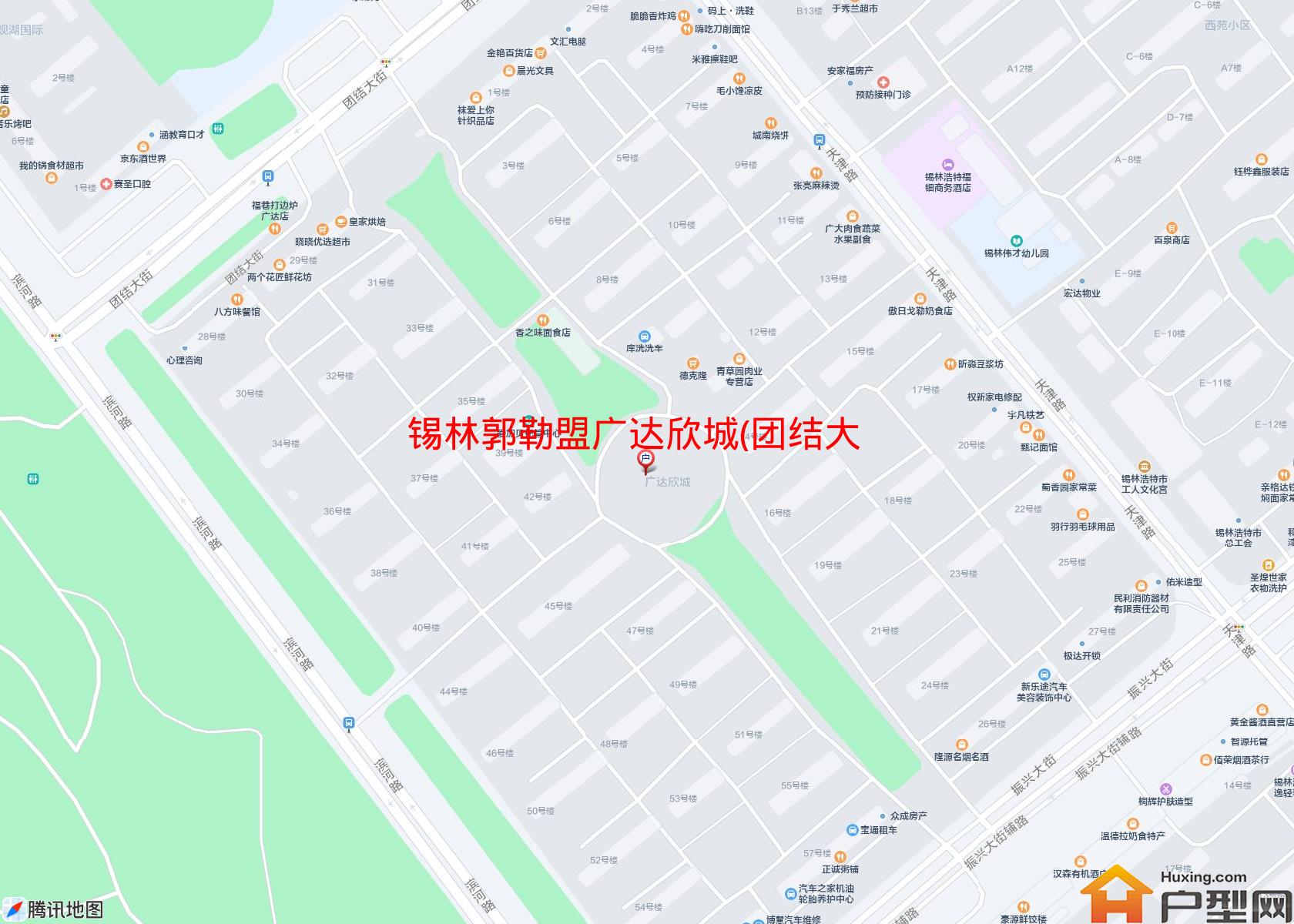 广达欣城(团结大街)小区 - 户型网