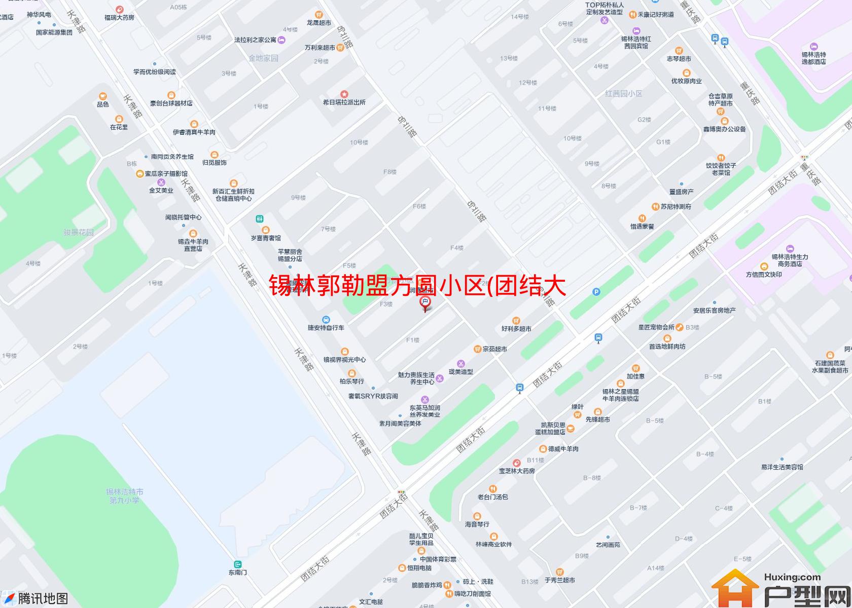 方圆小区(团结大街59号)小区 - 户型网