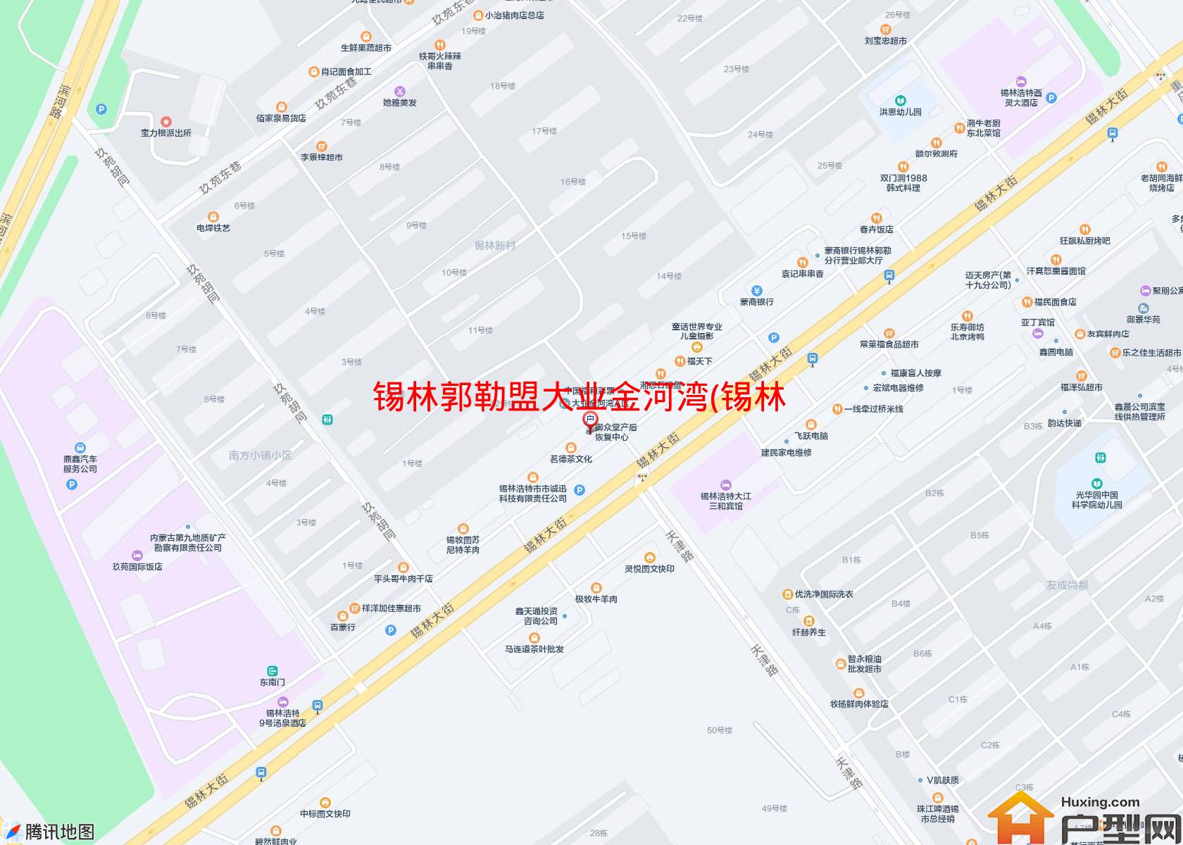 大业金河湾(锡林大街)小区 - 户型网