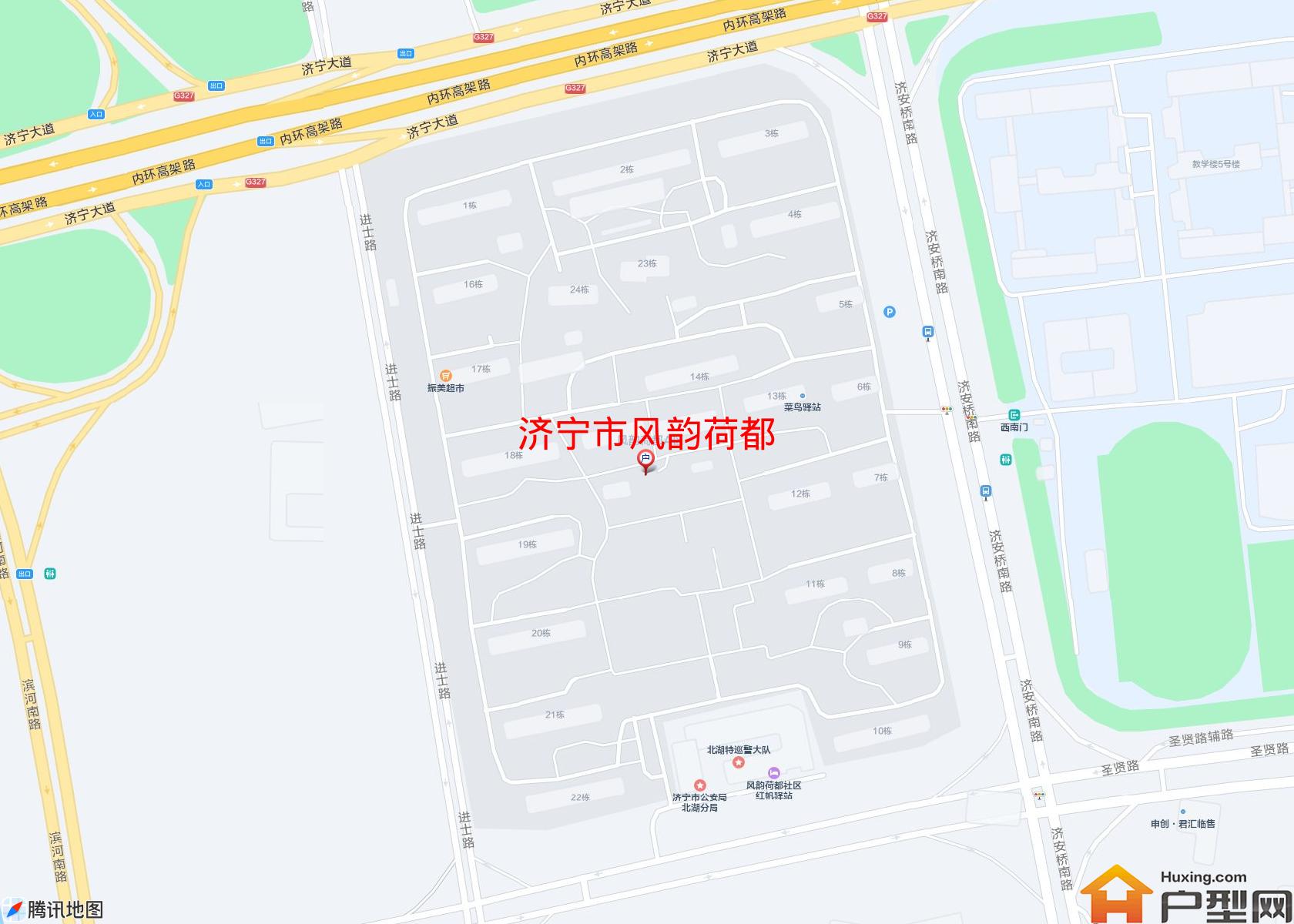 风韵荷都小区 - 户型网