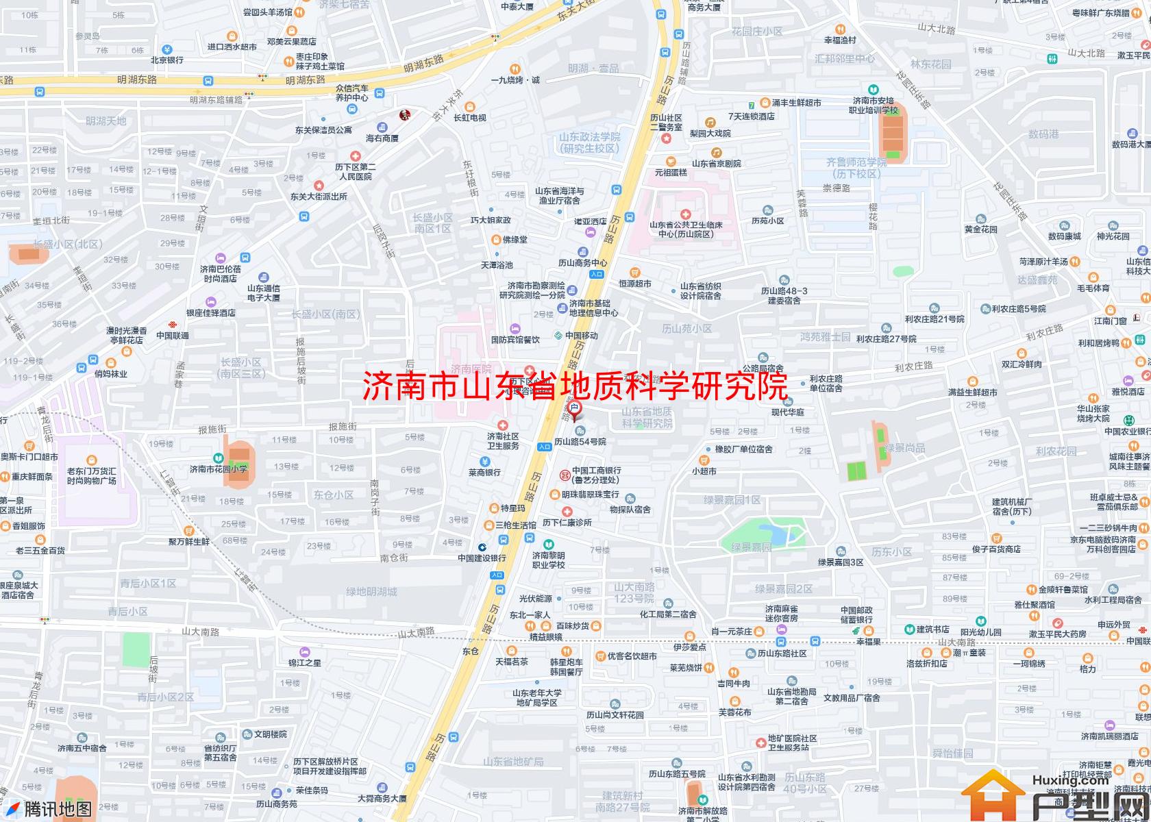 山东省地质科学研究院宿舍小区 - 户型网