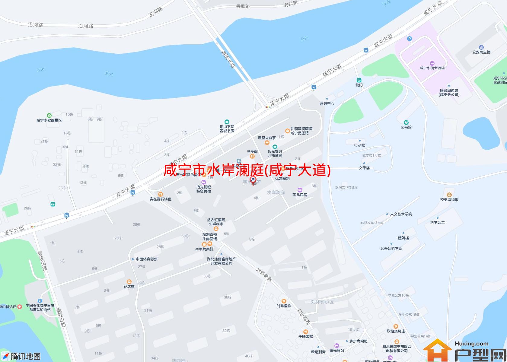 水岸澜庭(咸宁大道)小区 - 户型网