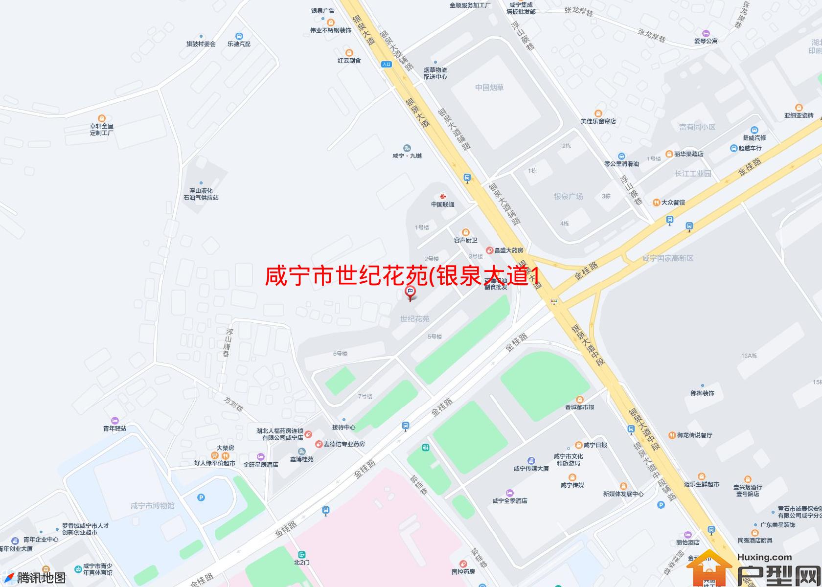 世纪花苑(银泉大道190号)小区 - 户型网