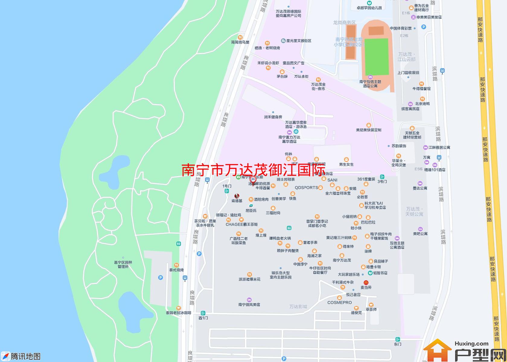 万达茂御江国际小区 - 户型网