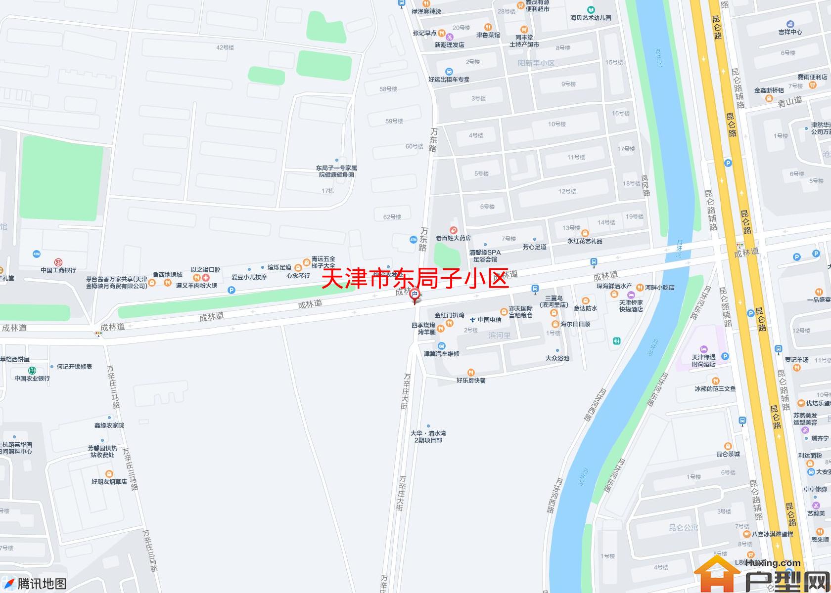东局子小区小区 - 户型网