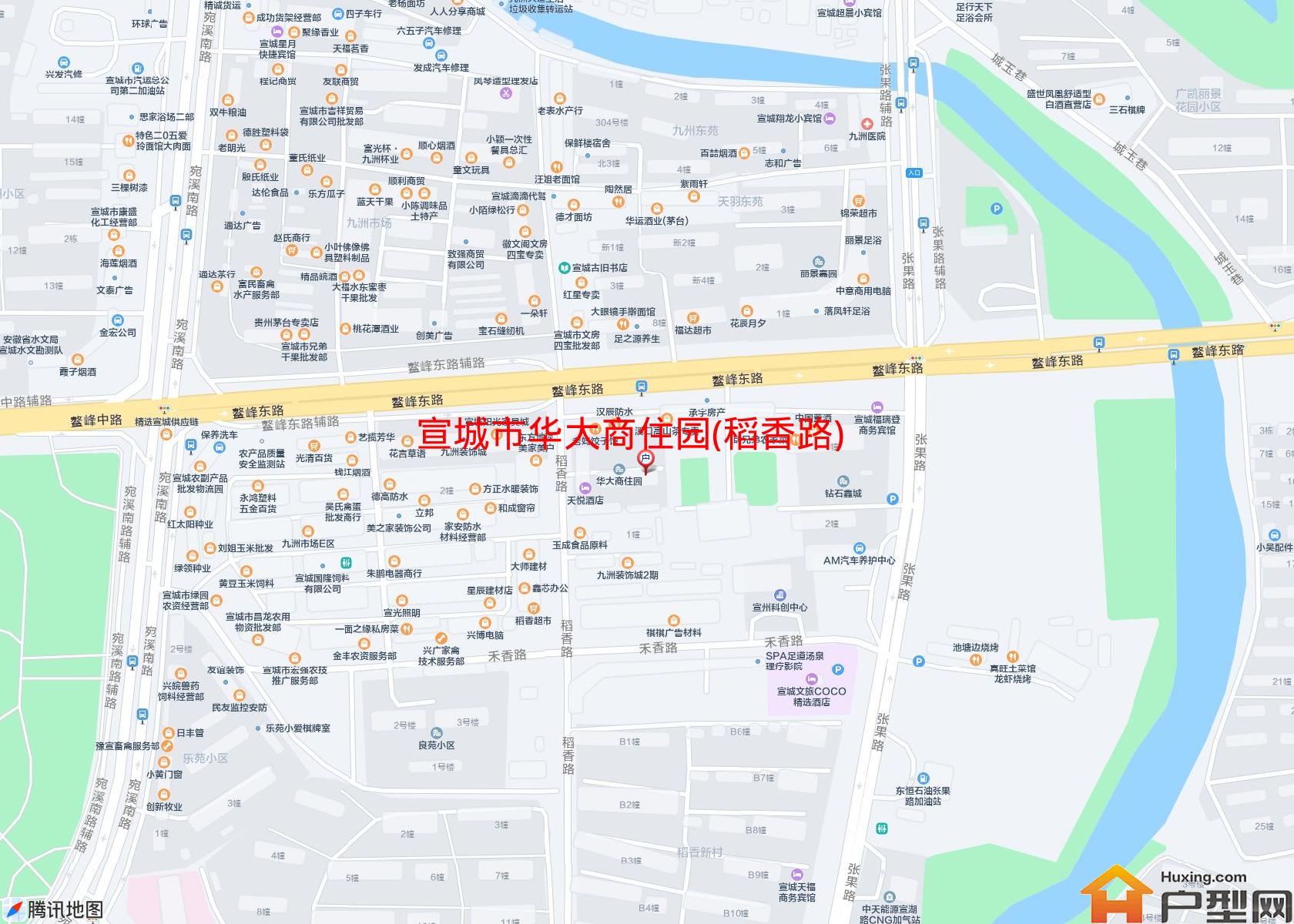 华大商住园(稻香路)小区 - 户型网