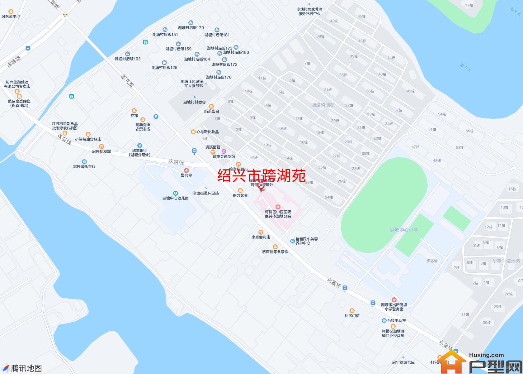跨湖苑小区 - 户型网