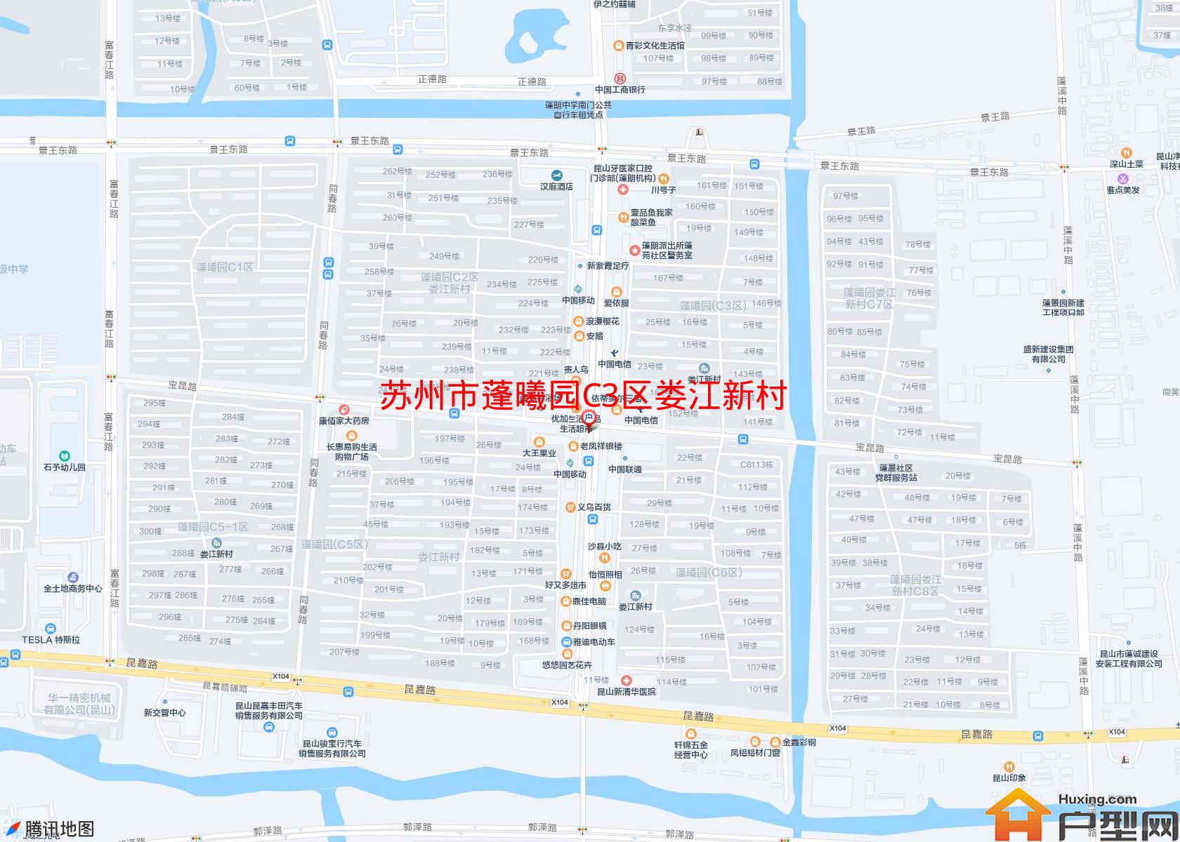 蓬曦园C3区娄江新村(141-167#)小区 - 户型网