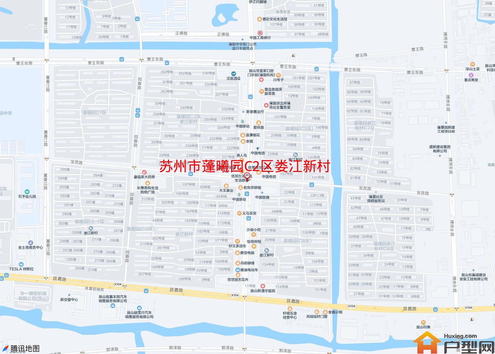 蓬曦园C2区娄江新村(221-262#)小区 - 户型网