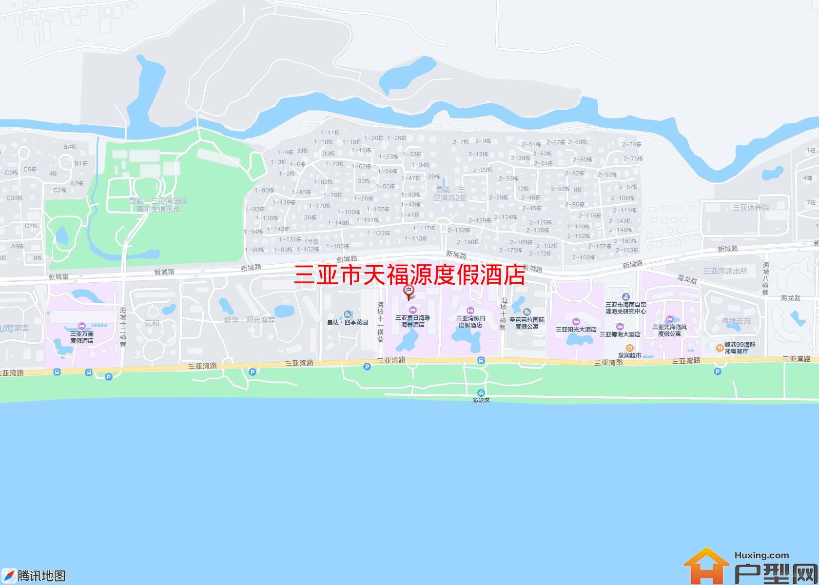 天福源度假酒店小区 - 户型网