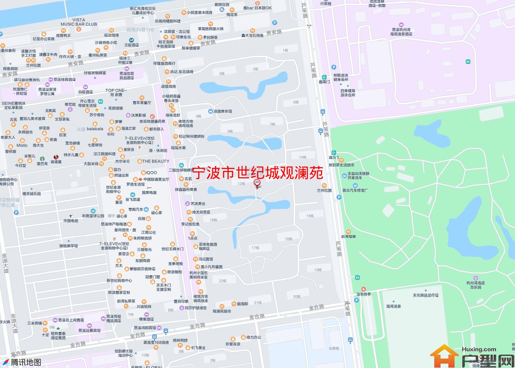 世纪城观澜苑小区 - 户型网