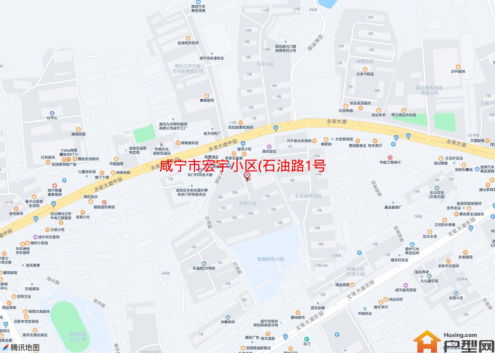 宏宇小区(石油路1号)小区 - 户型网