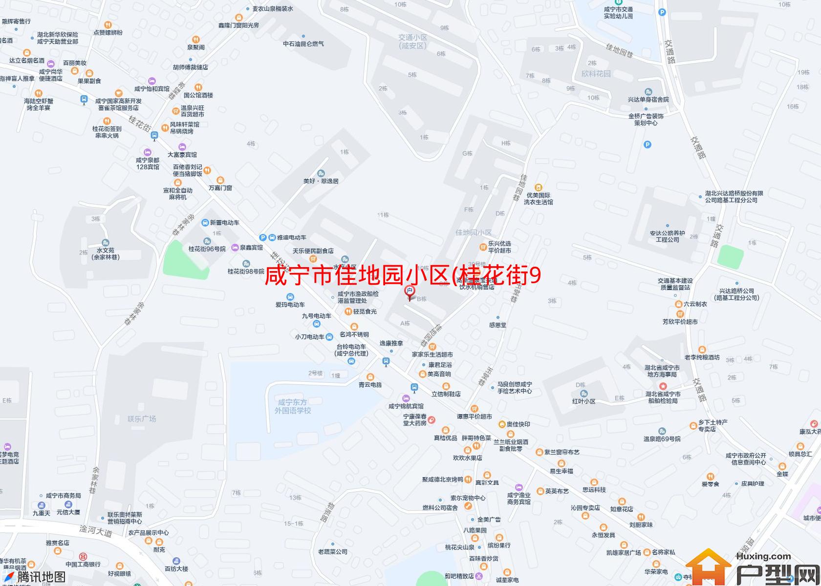 佳地园小区(桂花街95号)小区 - 户型网