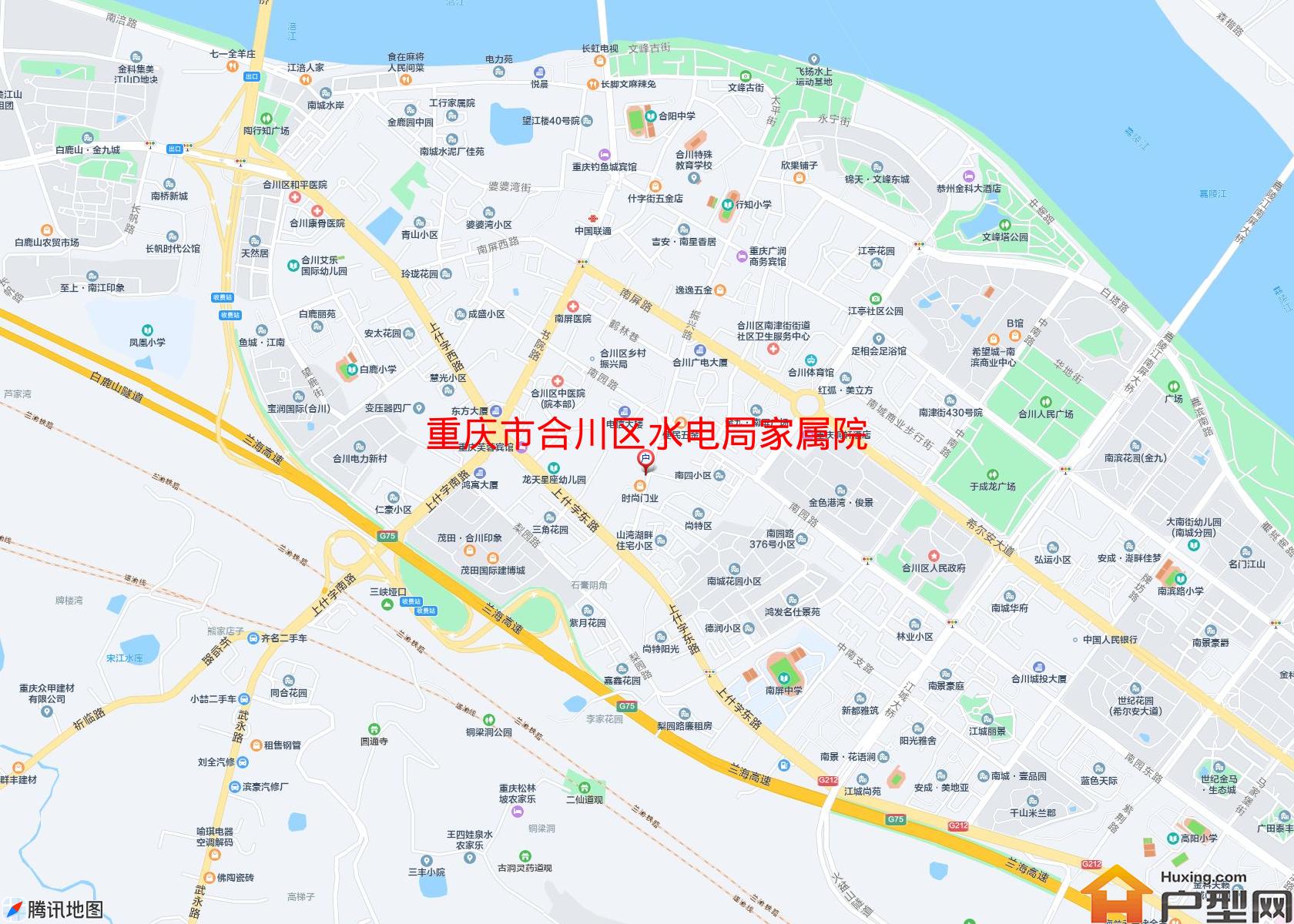 合川区水电局家属院小区 - 户型网