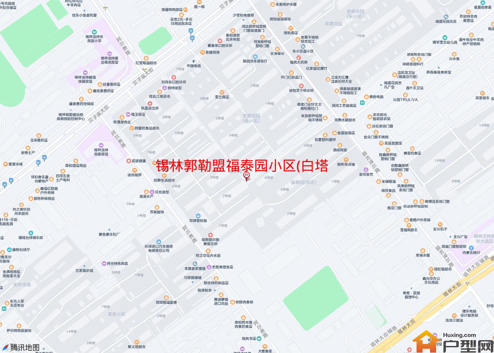 福泰园小区(白塔路)小区 - 户型网