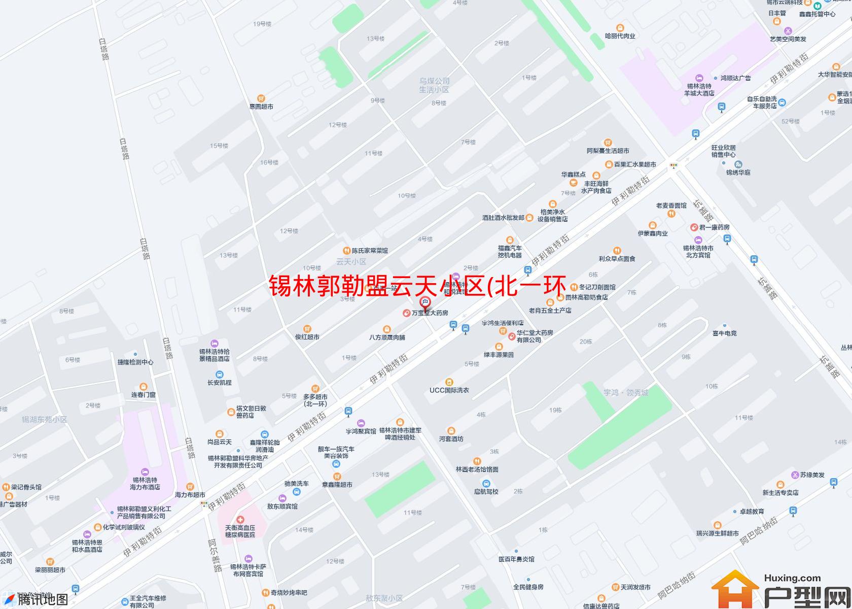 云天小区(北一环路)小区 - 户型网
