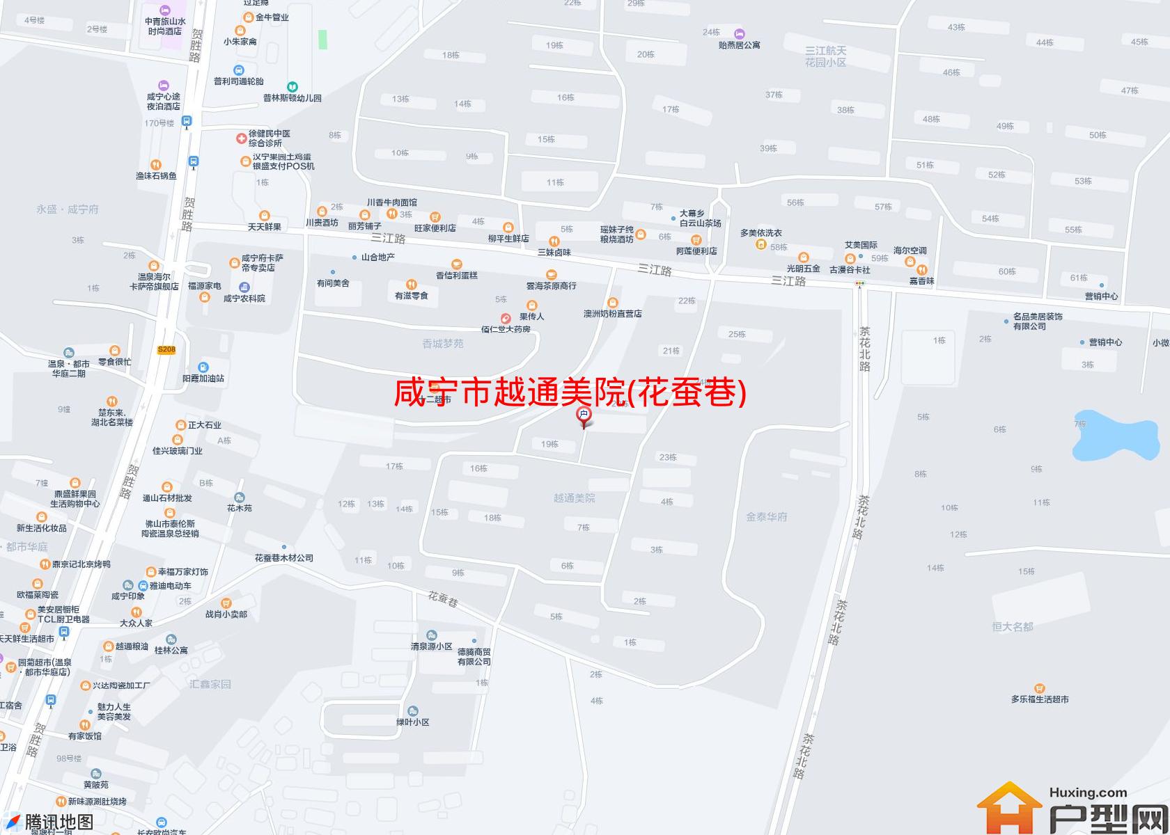 越通美院(花蚕巷)小区 - 户型网