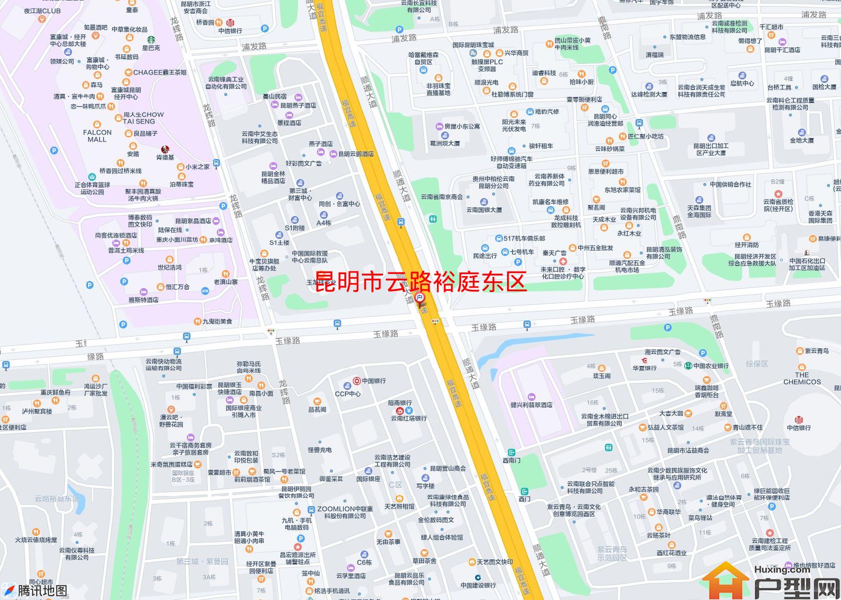 云路裕庭东区小区 - 户型网