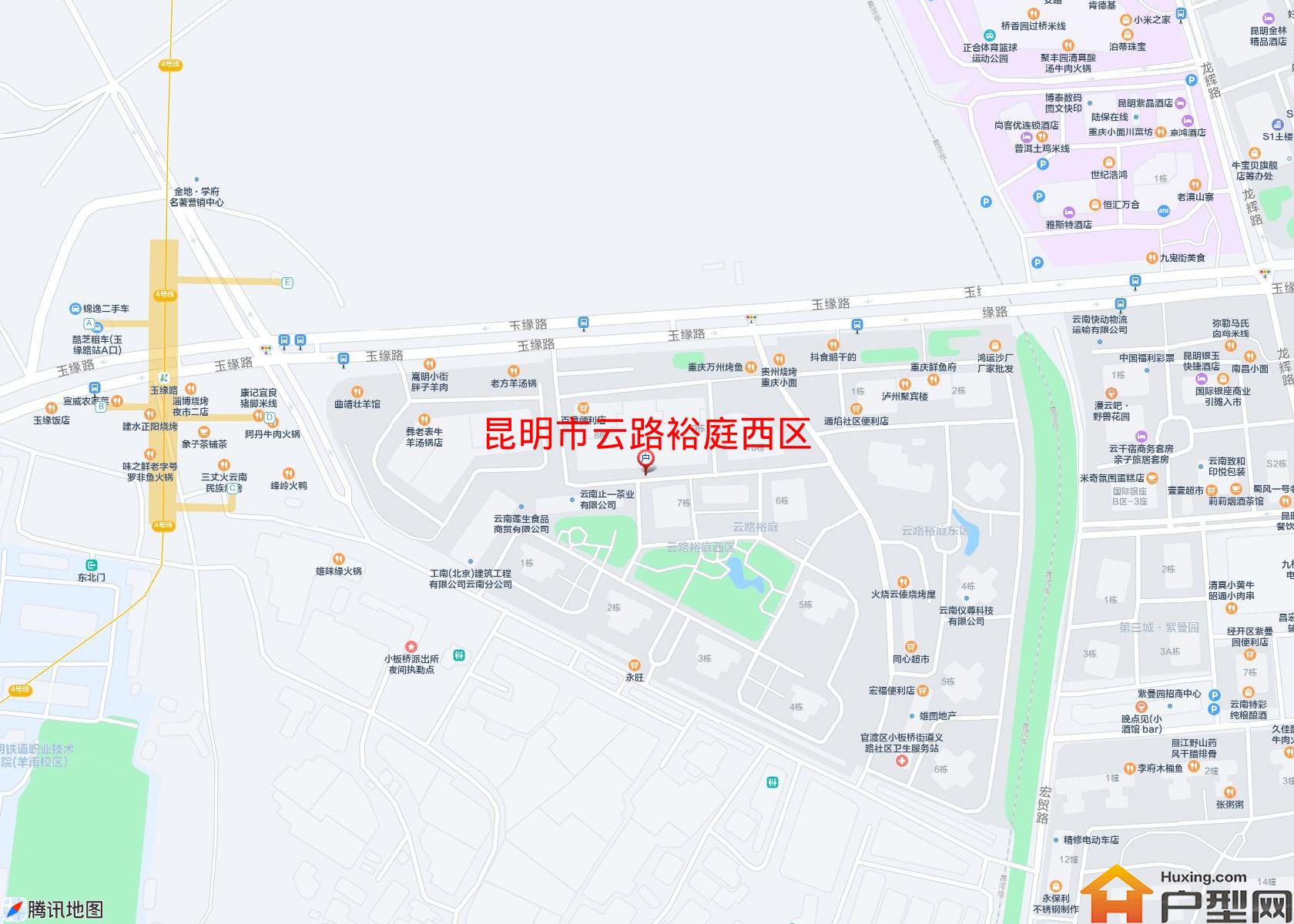 云路裕庭西区小区 - 户型网