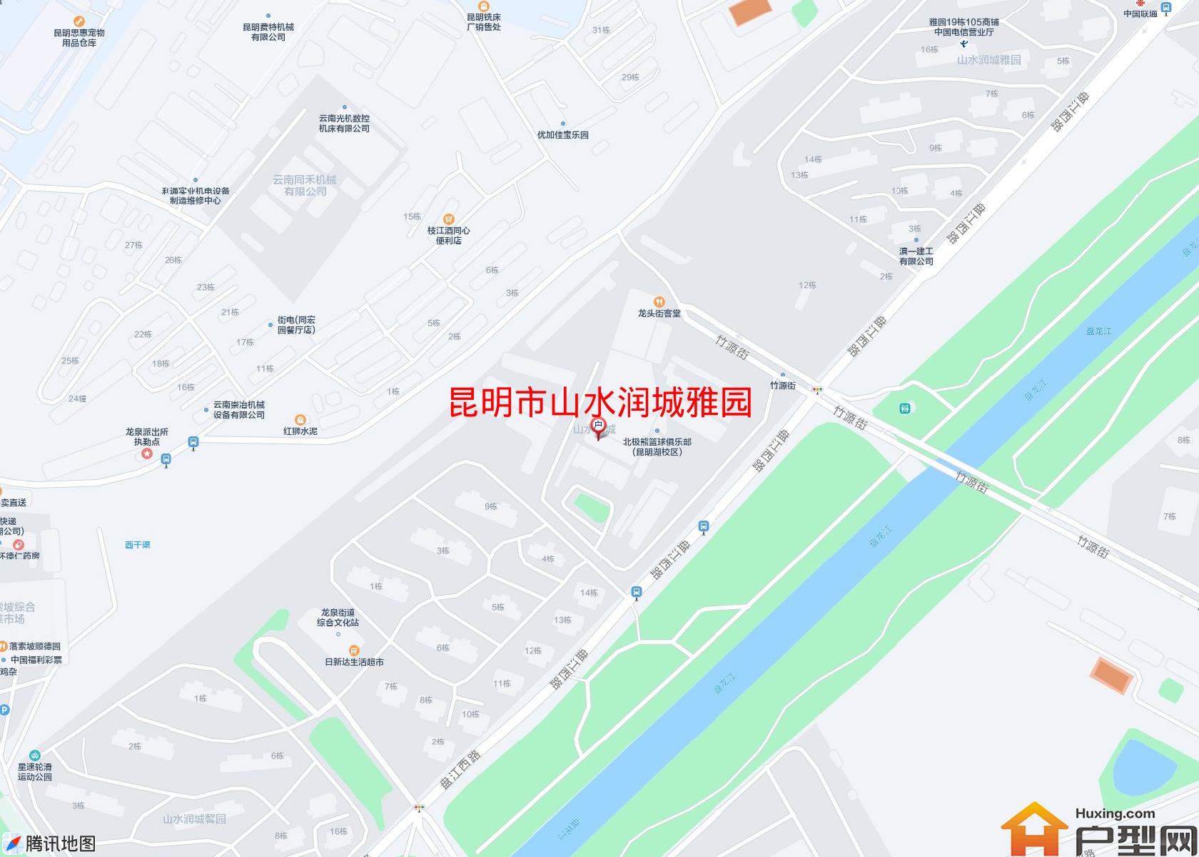 山水润城雅园小区 - 户型网
