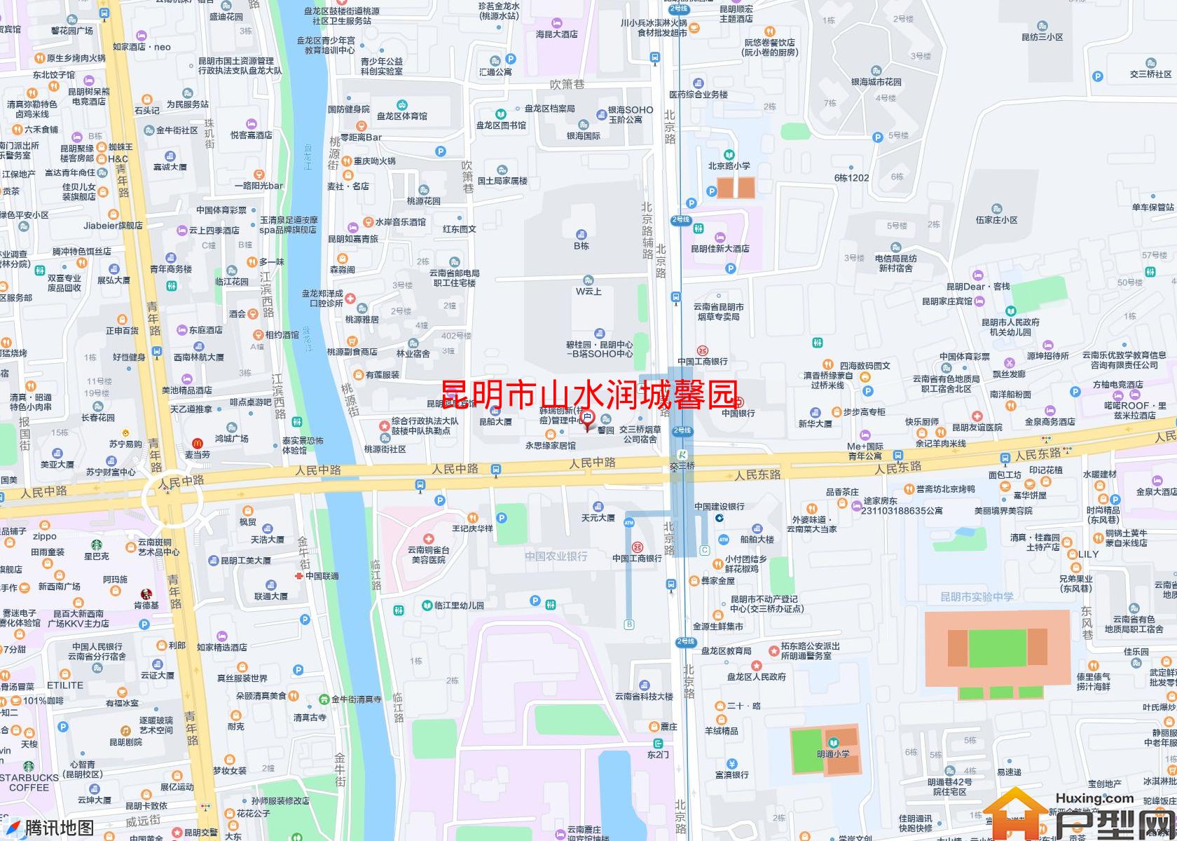山水润城馨园小区 - 户型网