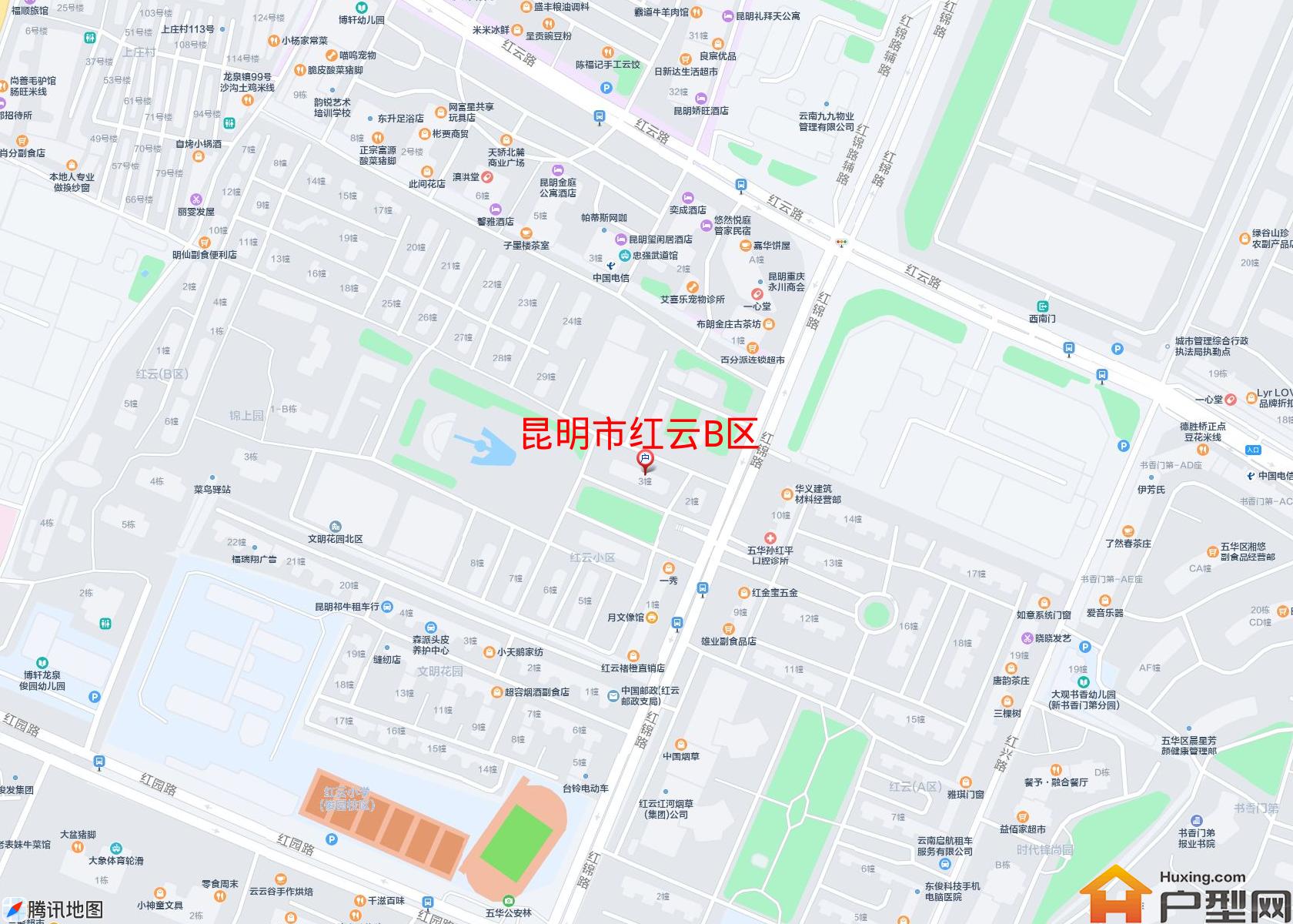 红云B区小区 - 户型网