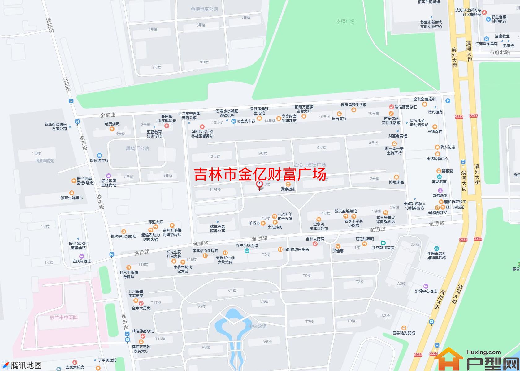 金亿财富广场小区 - 户型网