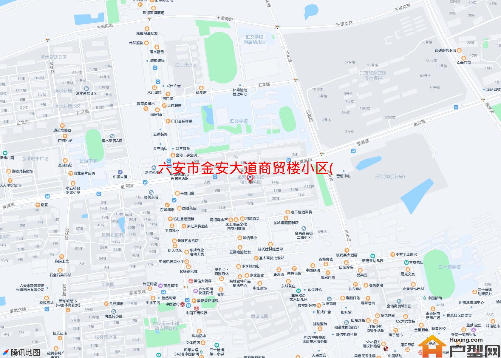 金安大道商贸楼小区(金寨路)小区 - 户型网