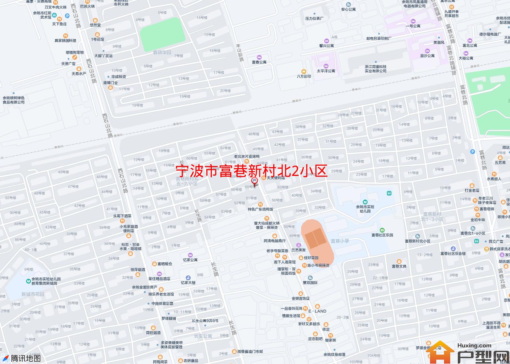 富巷新村北2小区小区 - 户型网