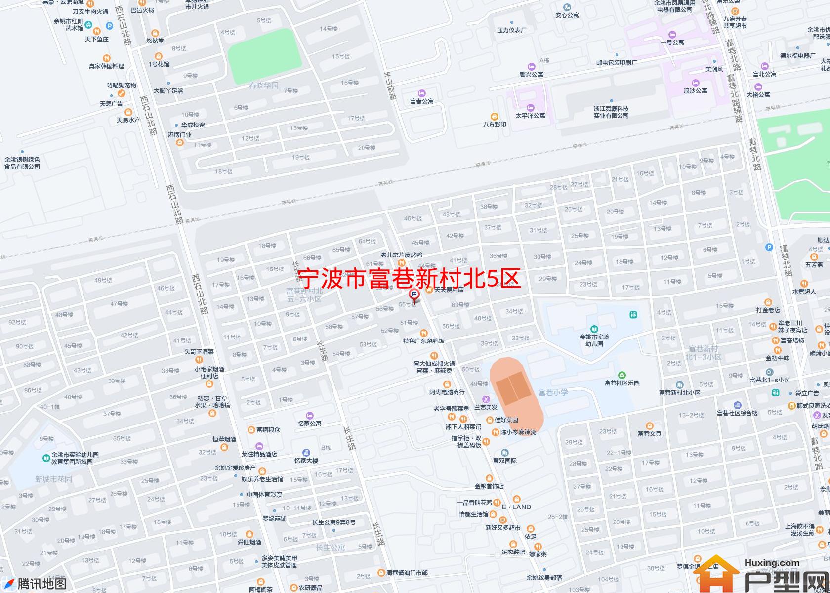 富巷新村北5区小区 - 户型网