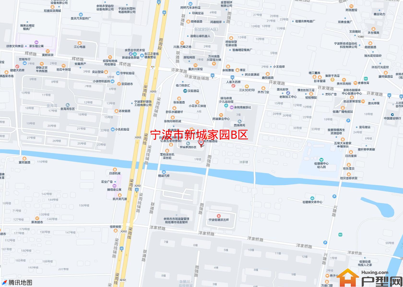 新城家园B区小区 - 户型网
