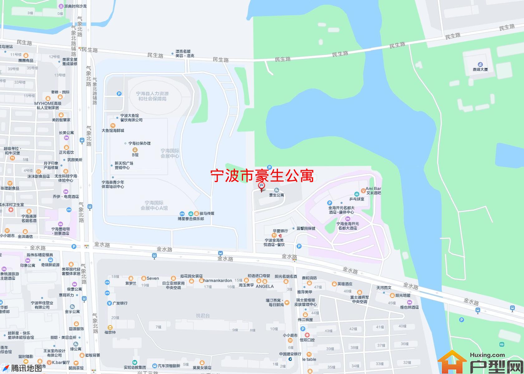 豪生公寓小区 - 户型网