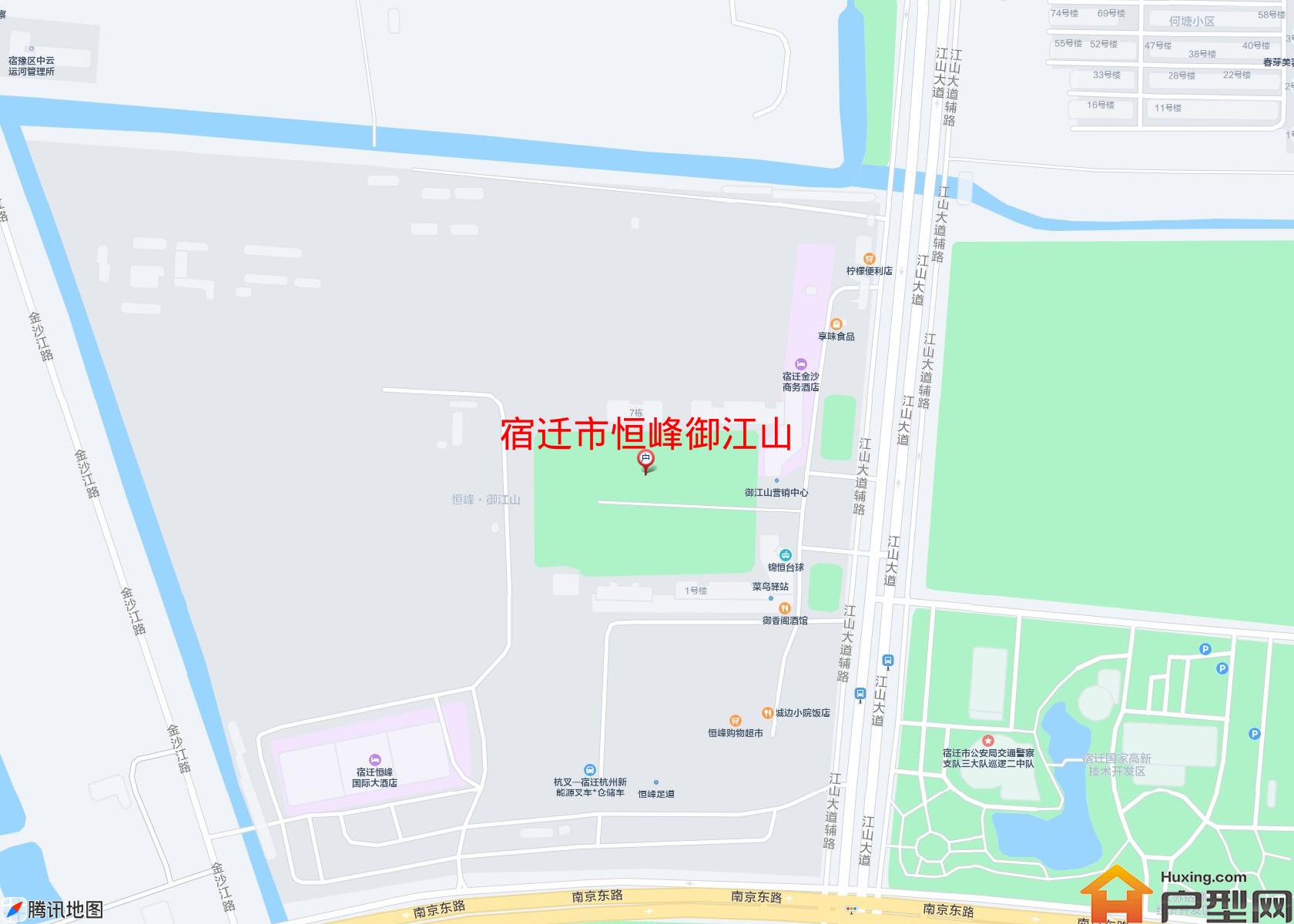 恒峰御江山小区 - 户型网