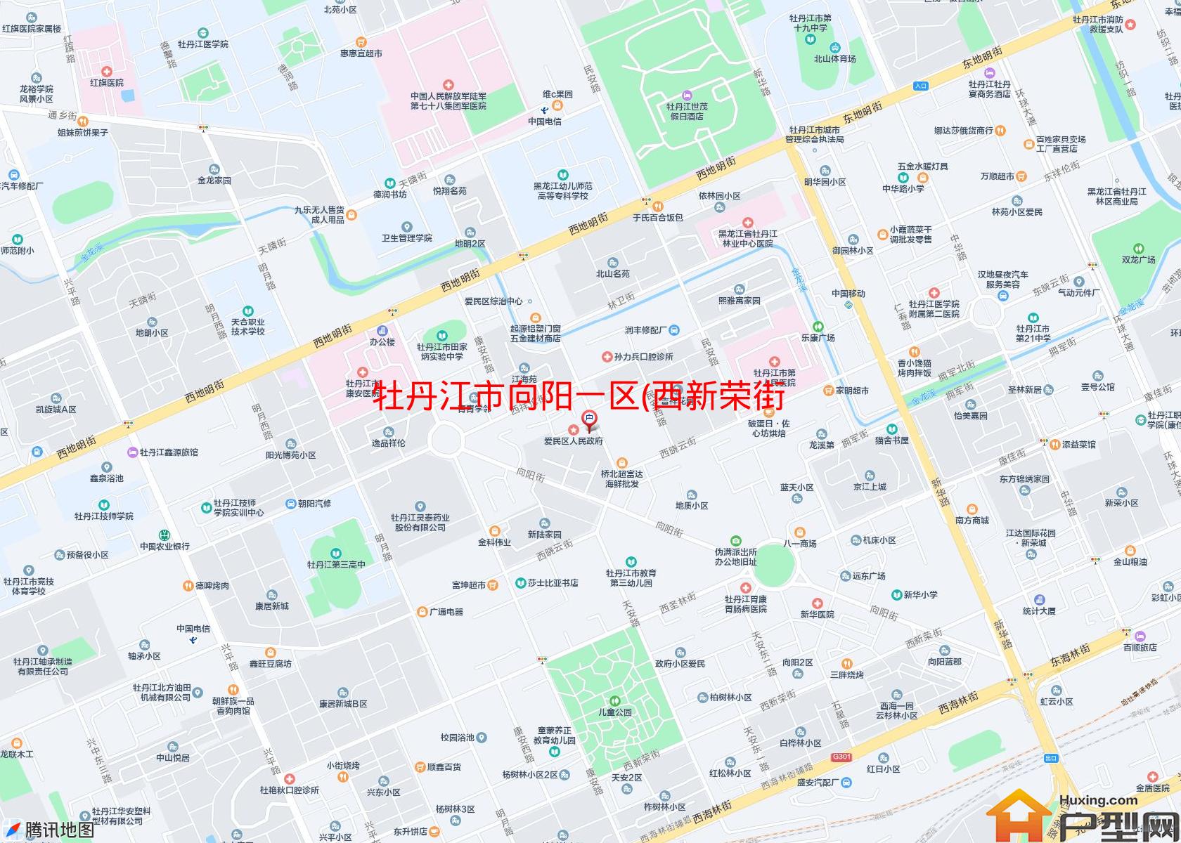 向阳一区(西新荣街)小区 - 户型网