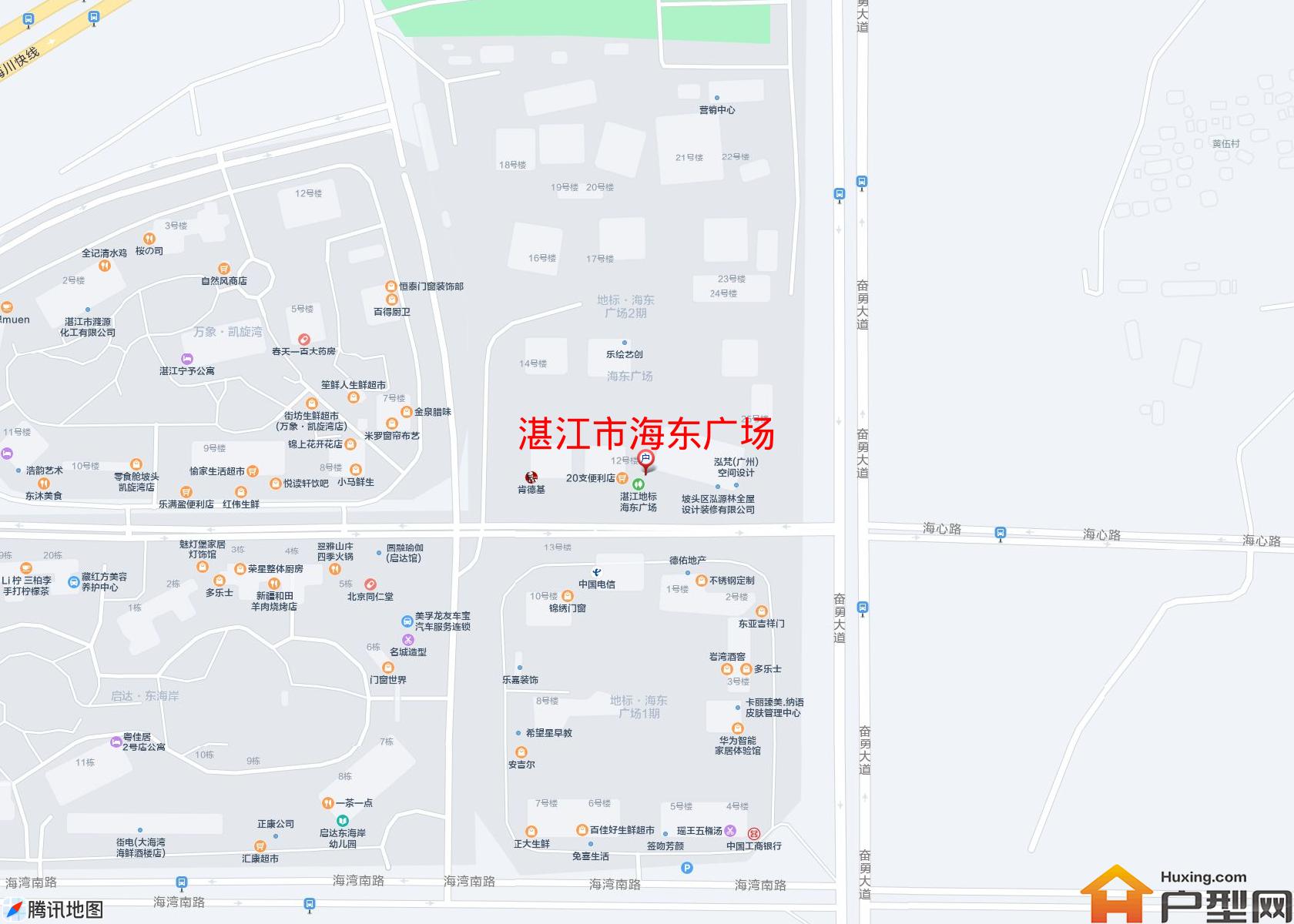 海东广场小区 - 户型网