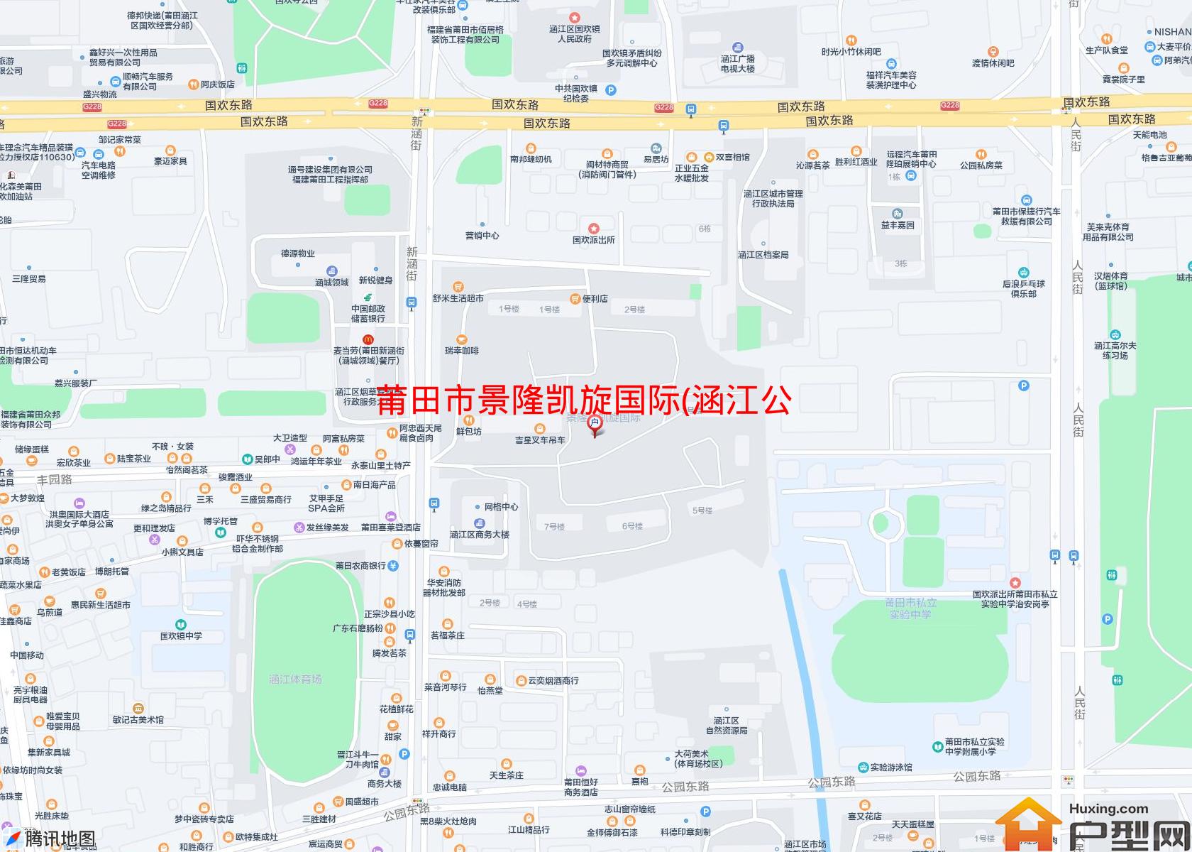 景隆凯旋国际(涵江公园西路555号)小区 - 户型网