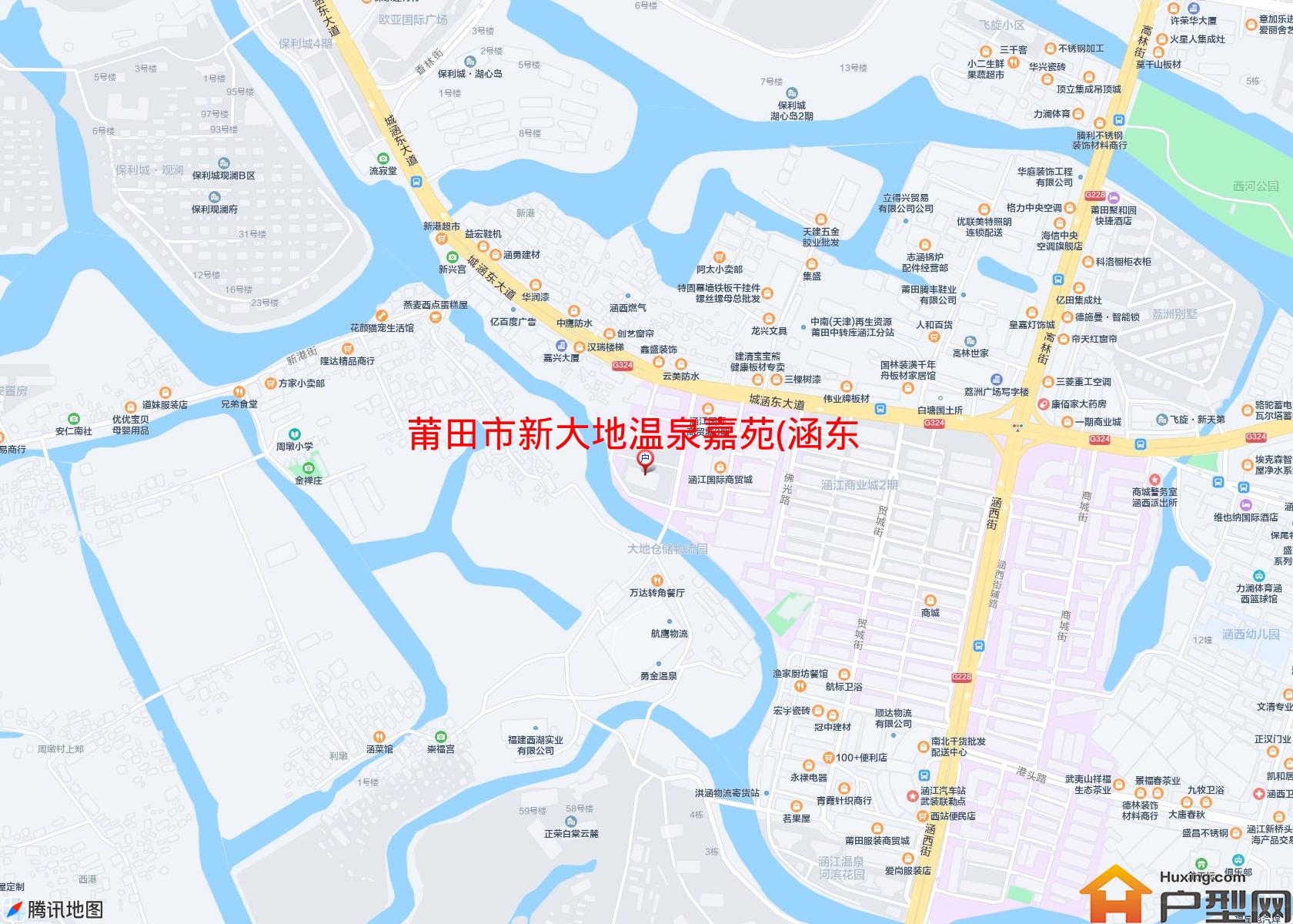 新大地温泉嘉苑(涵东大道)小区 - 户型网