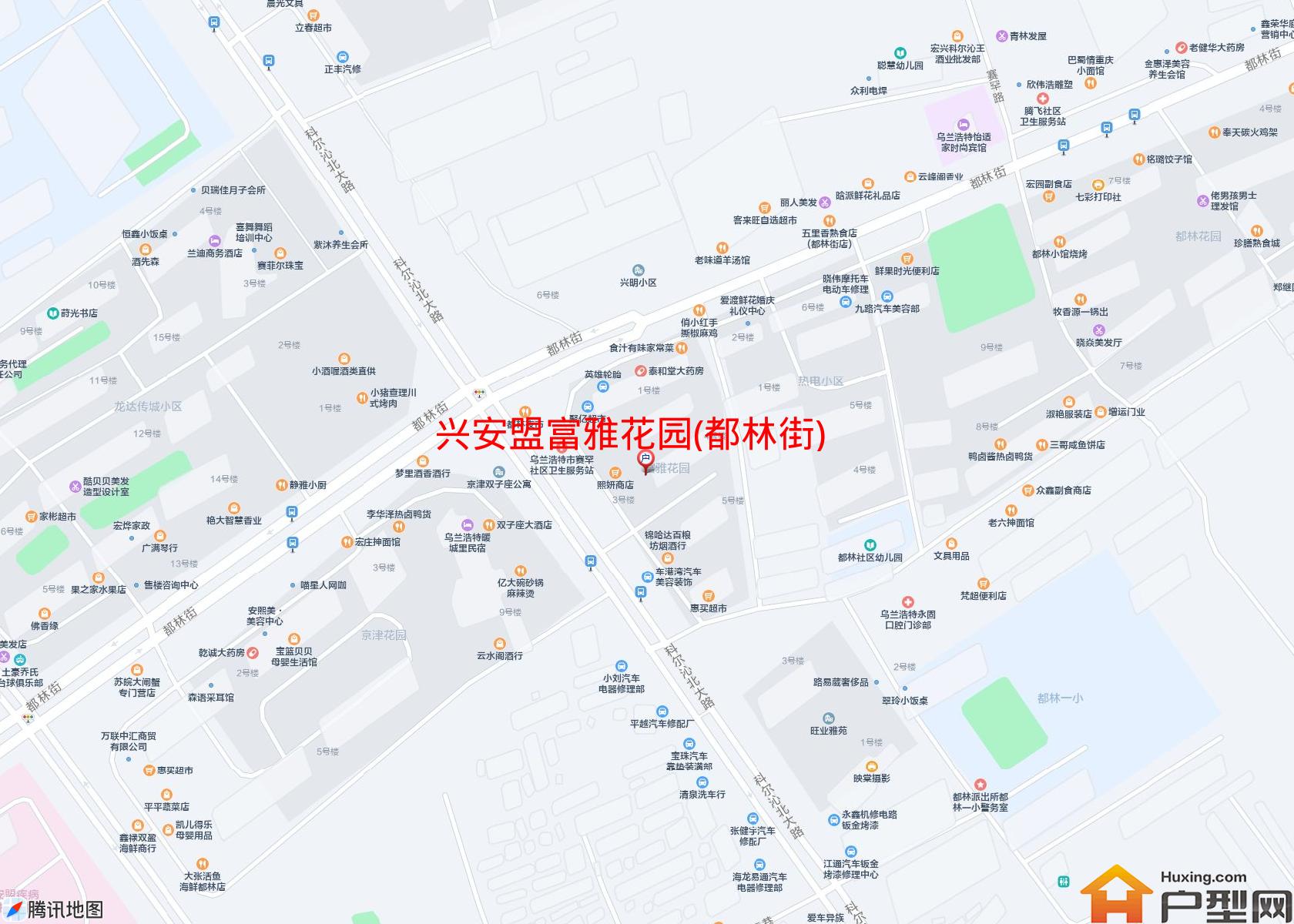 富雅花园(都林街)小区 - 户型网